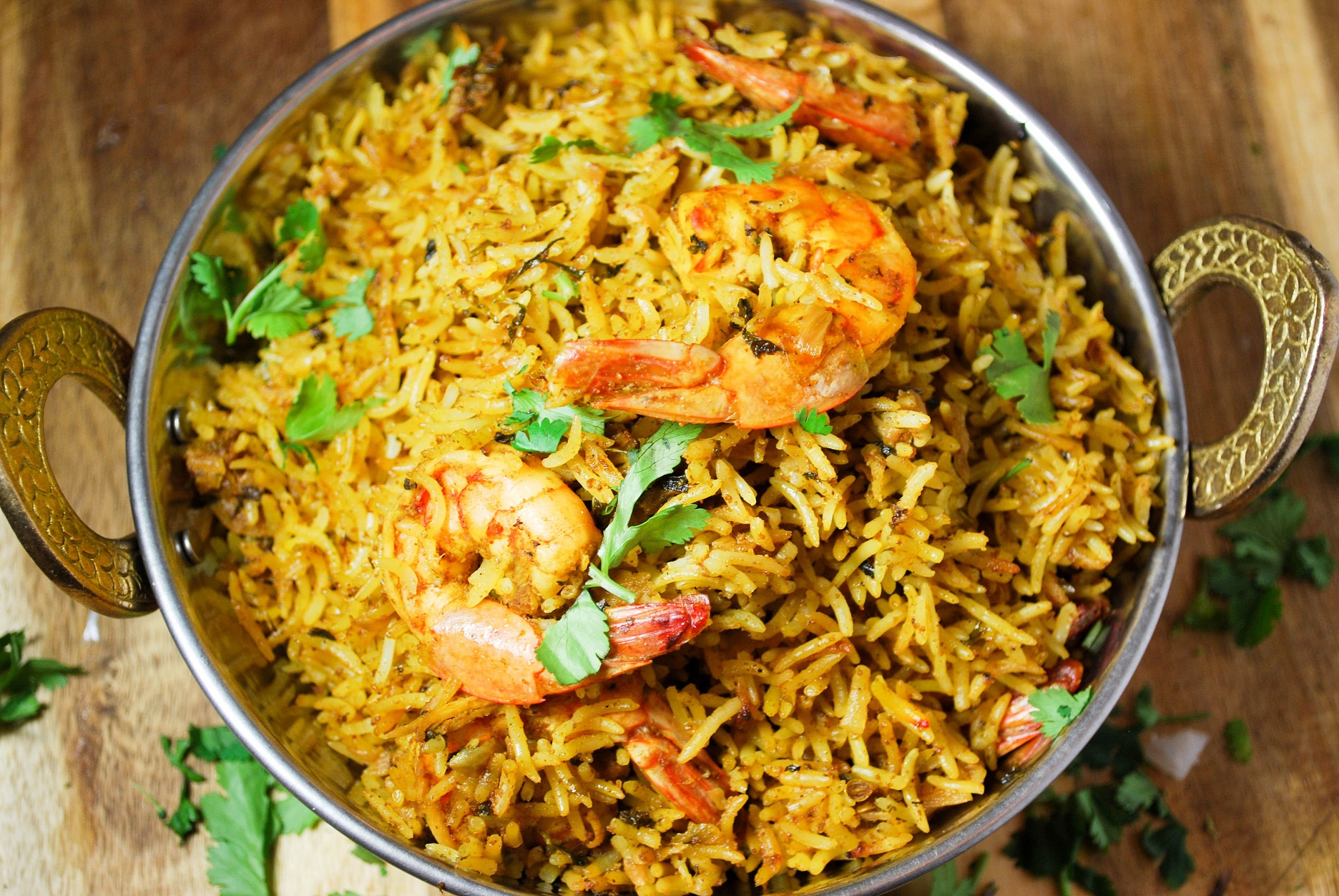 Prawn Biryani Recipe Hyderabadi Style Prawns Biryani Hungryforever