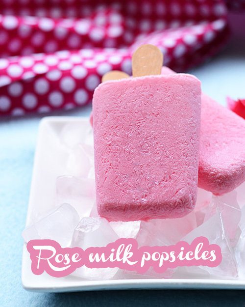 rose milk popsicle