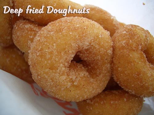 deep fried doughnuts