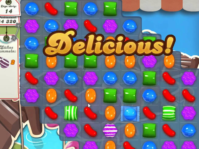 Candy crush delicious