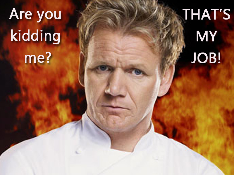 Gordon Ramsay parody