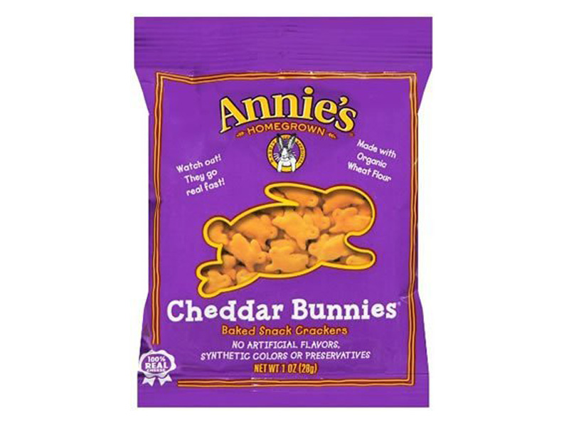 Annie's Homegrown Cheddar bunnies