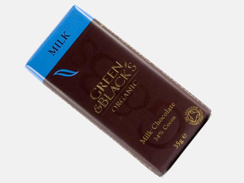 Green and Black's organic milk chocolate