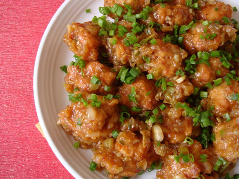 Indian chicken manchurian