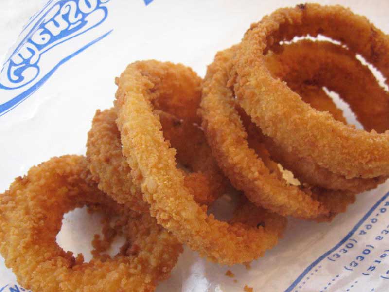 Onion rings in Swensosns