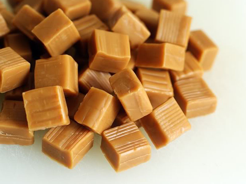 cavity filling caramels