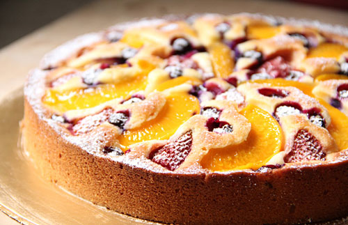 Gluten-Free Fruit Tart with Vanilla Pastry Cream - Flavour and Savour