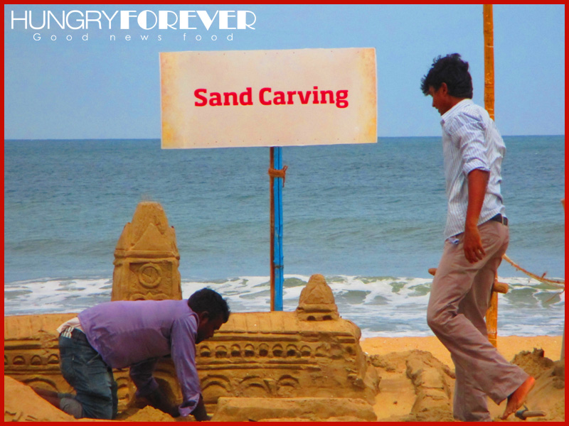 sand carving