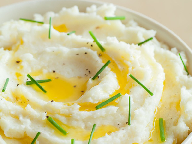 mashed potatoes