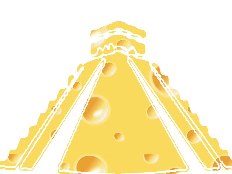 chichen itza in cheese
