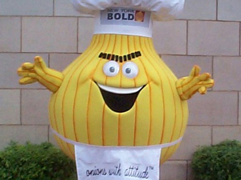 onions mascot