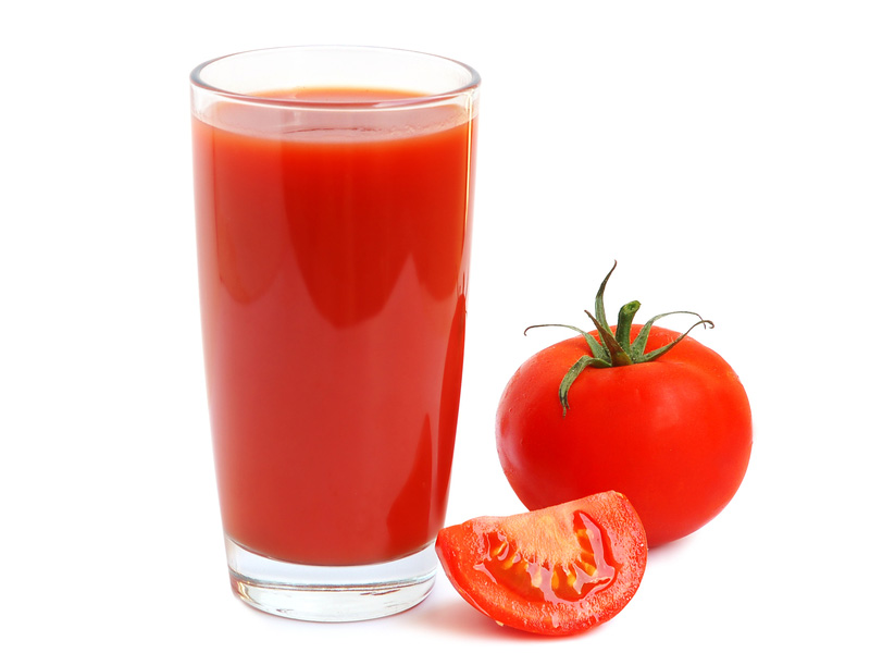tomato juice for work