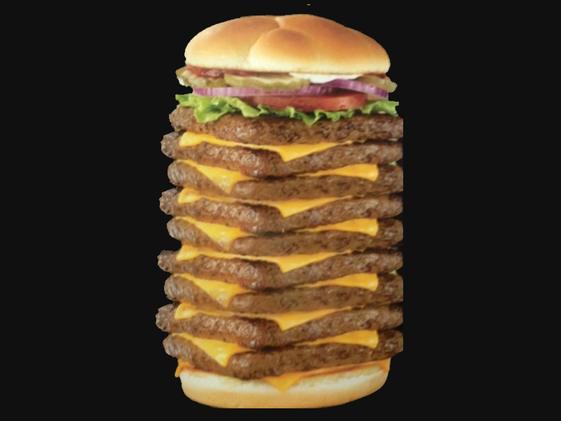 Wendy’s T Rex burger