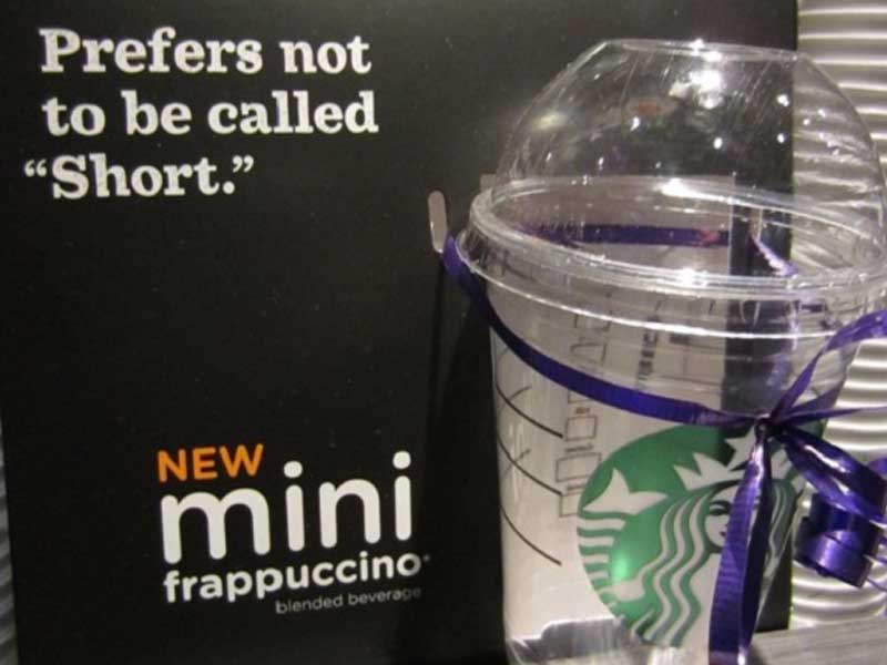 mini frappuccino
