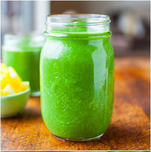 Tropical green smoothie 