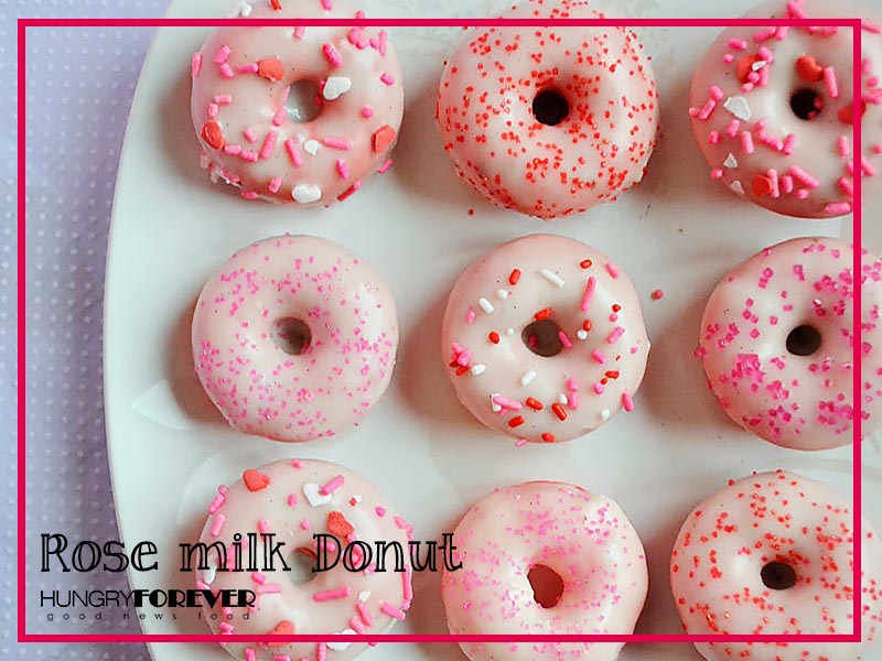 Rose Milk Donuts 