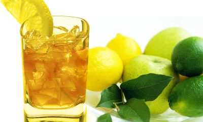 How to make iced tea with lemon
