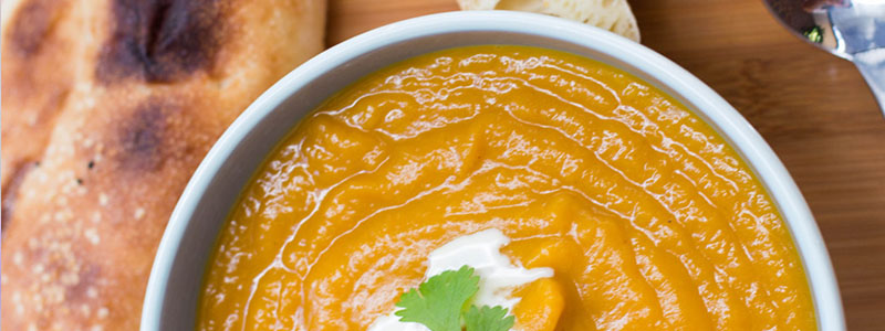 Spicy & Healthy Sweet Potato Soup Recipe