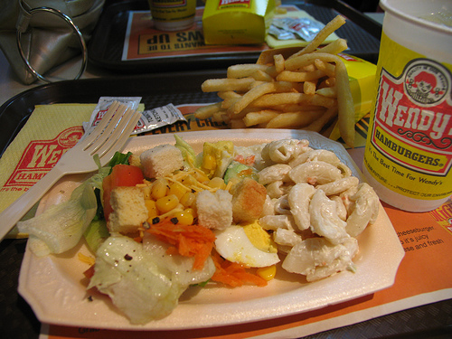 wendys salad bar