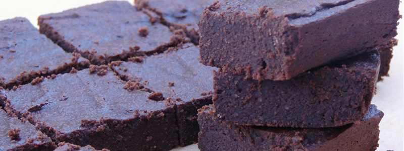 coconut flour brownies recipe featured image