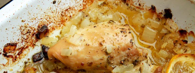lemon chicken recipe featured image