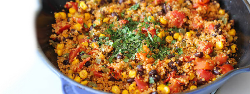 One Pot Vegan Mexican Quinoa Recipe