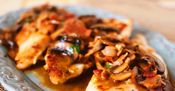 Slow cooker Chicken Marsala Recipe