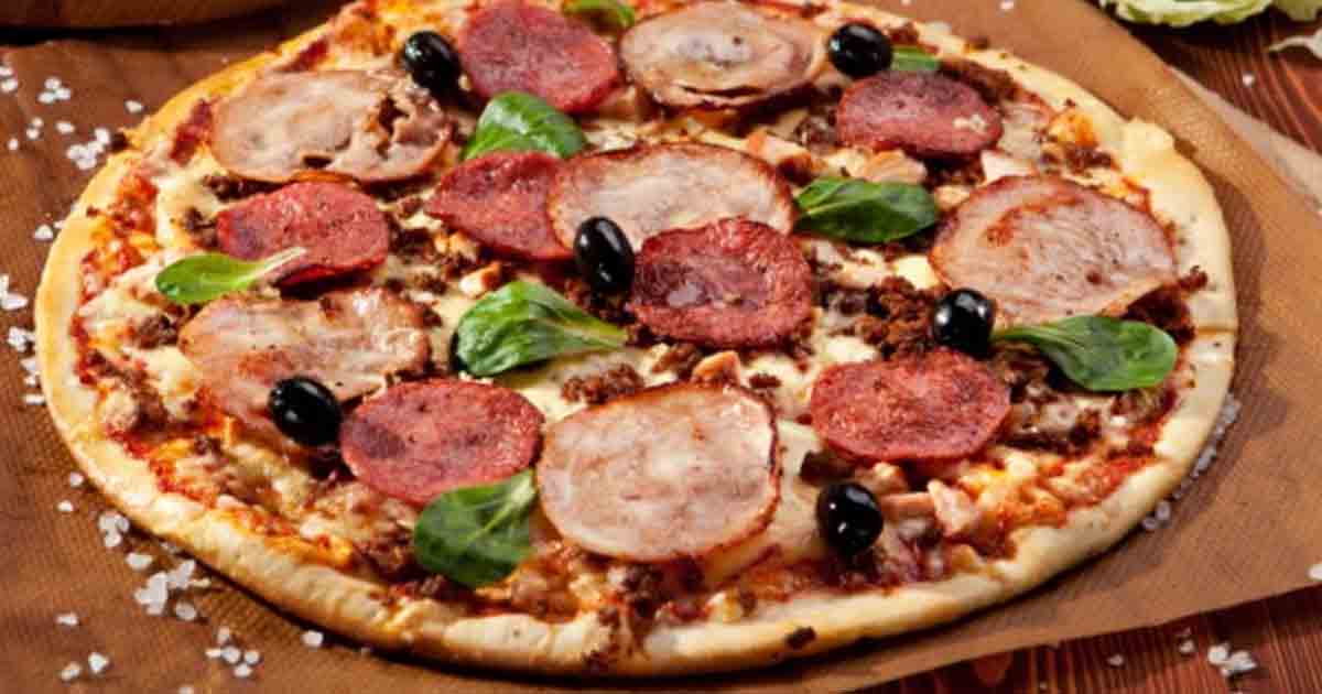 New Year and a Glutenfree Pizza from Pizza Hut