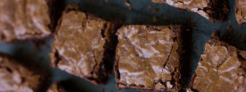 flourless brownies recipe featured image