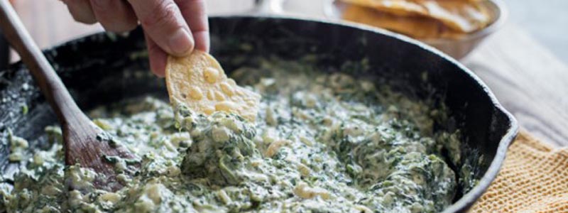 spinach dip recipe featured image