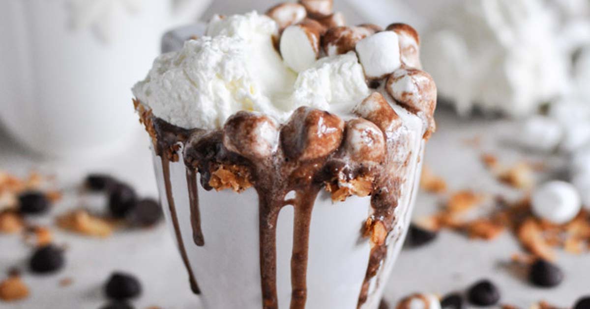 Easy & Healthy Coconut Hot Chocolate Recipe