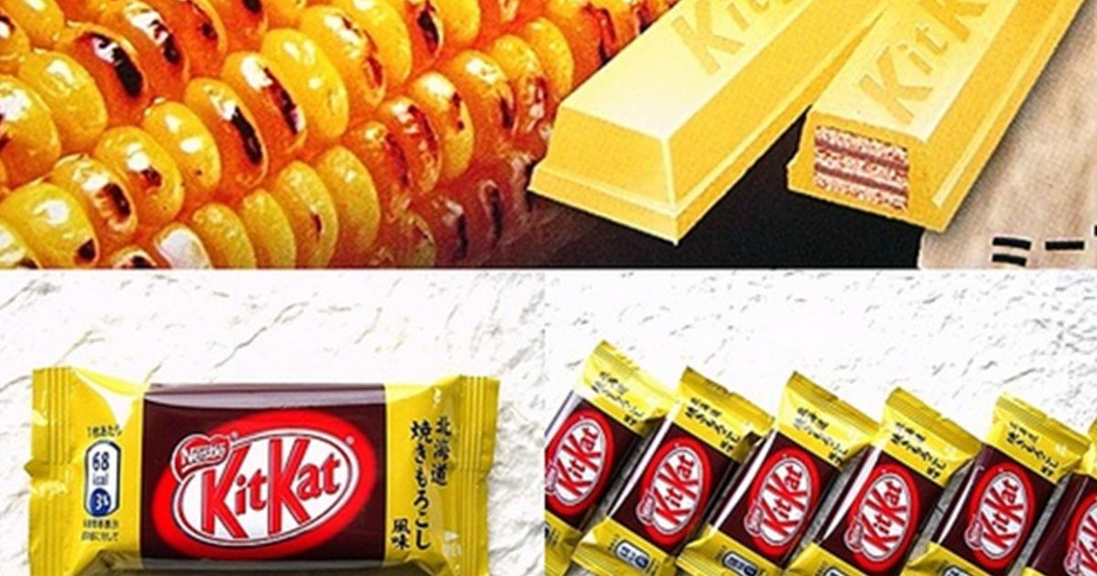 Butter Flavoured Kitkat for Japan