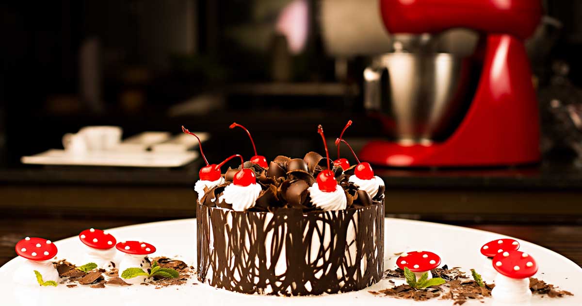 Lite Chocolate Cake - Eggless