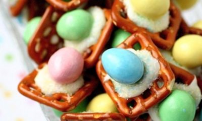 Easter Pretzel Peanut Buttons Recipe