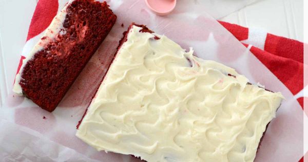 Easter's Red Velvet Cheesecake Loaf Recipe