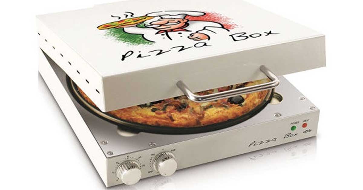 Wood Fire Oven For Pizzas? Pfft, Now You Have A Pizza Box That Cooks
