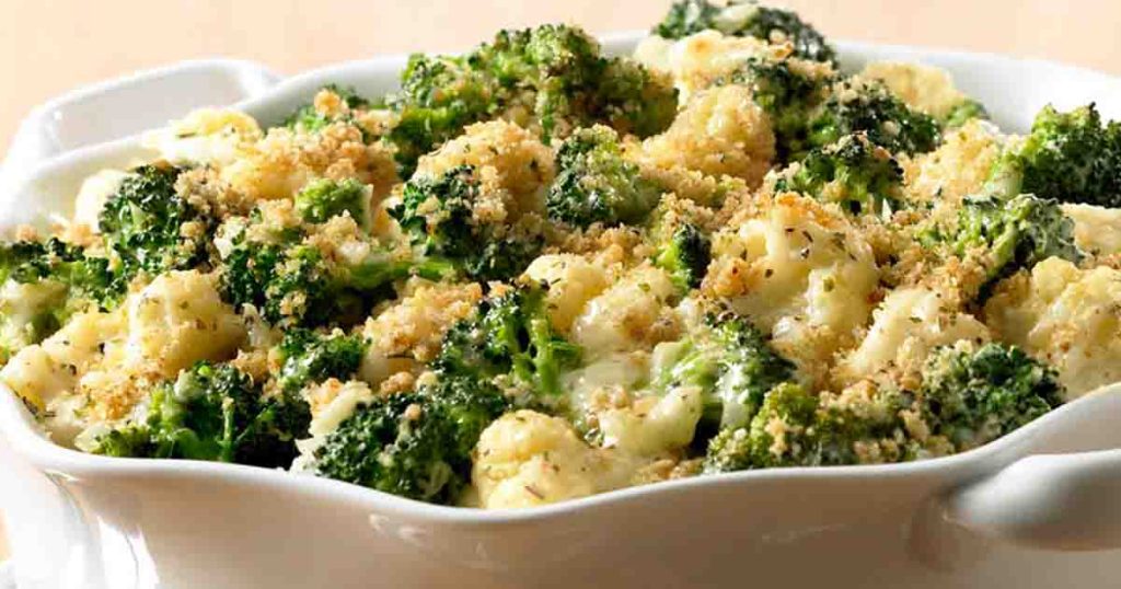 Featured image cauliflower casserole broccoli