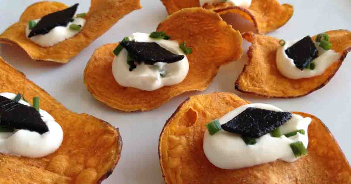 Caviar Potato Chips Recipe