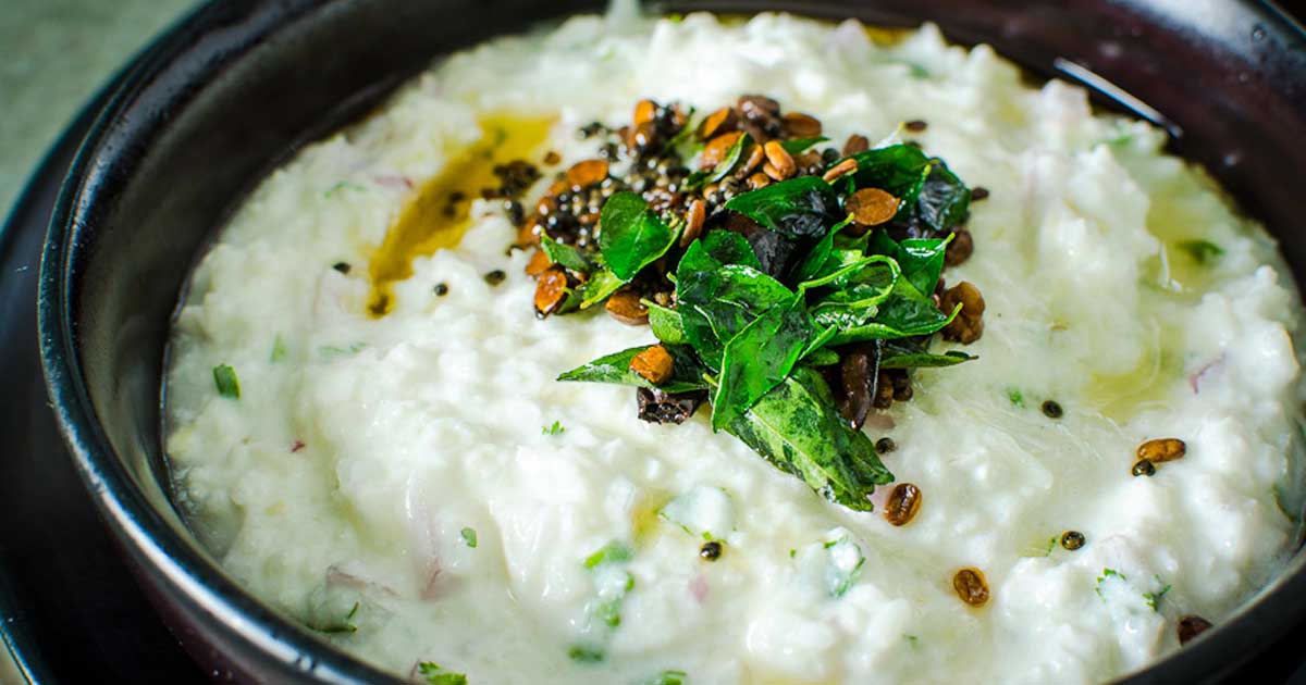 South Indian Curd Rice Recipe | Best Curd Rice Recipe