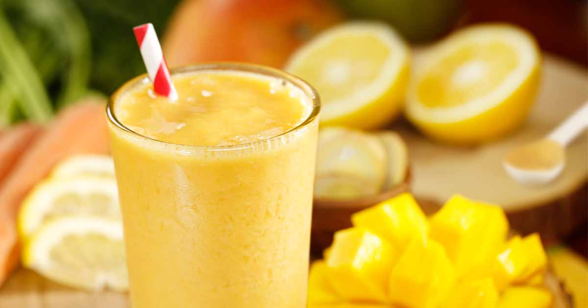 Mango Ginger Smoothie Recipe | HungryForever : Recipes