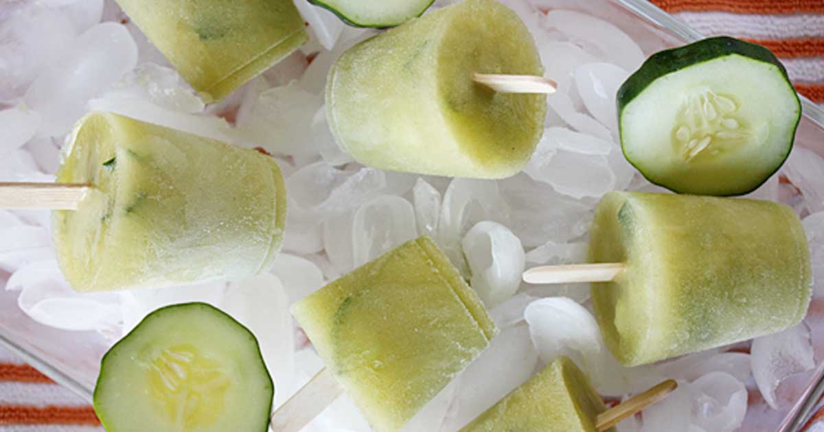 Cucumber Chilli Mexican Popsicle Recipe Image
