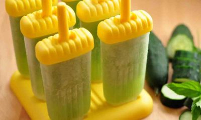 Mint Melon Popsicle Recipe Image