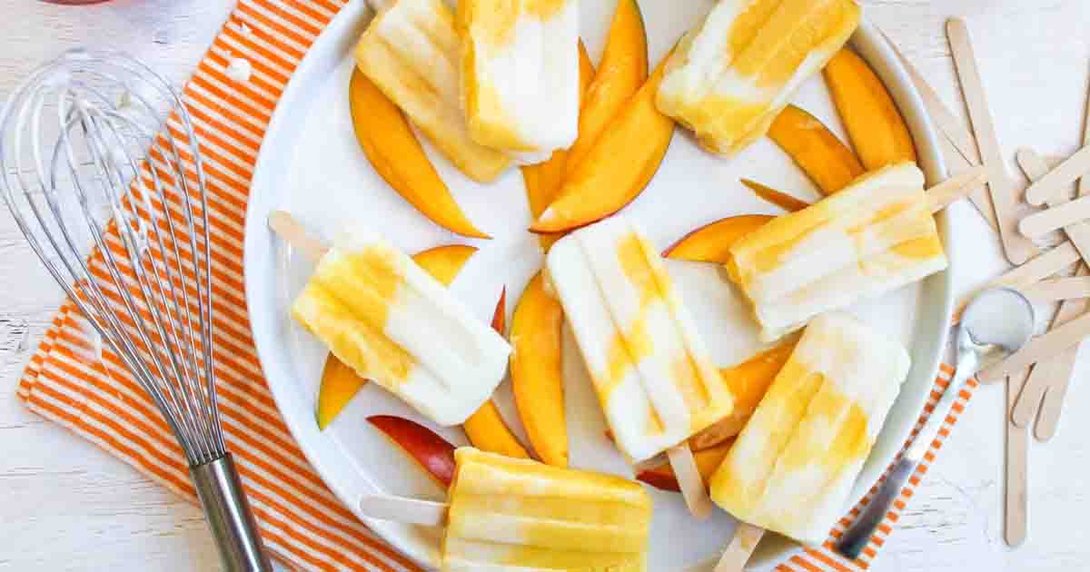 Mango Lassi Popsicle Recipe Image