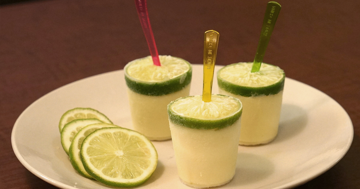 Creamy Margarita Popsicle Recipe HungryForever