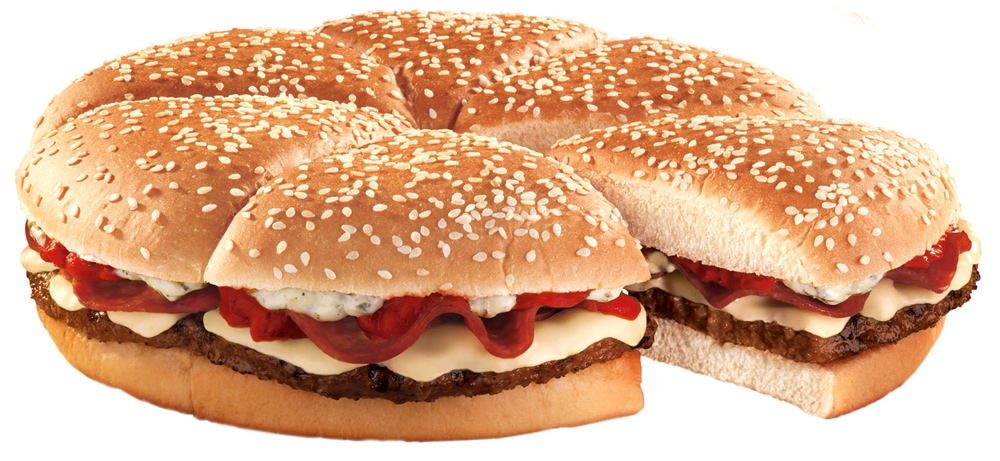 Burger King's new Pizza Burger