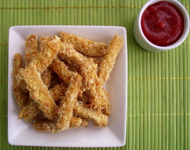 Crispy Baked Tofu Fries