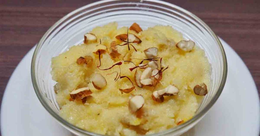 Sooji Halwa Recipe Image