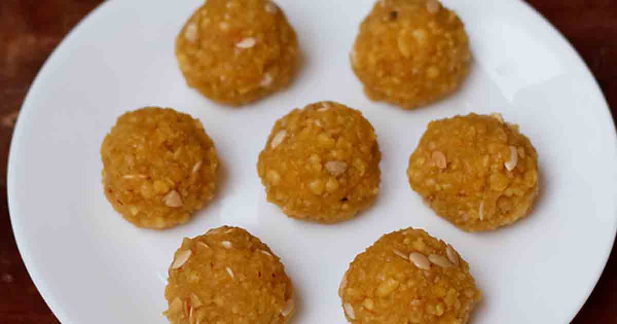 Motichoor Ladoo Recipe