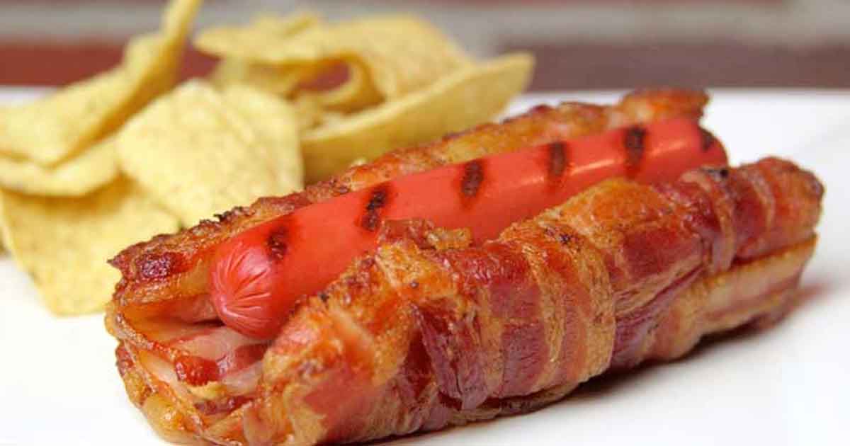 Featured image hot dog bun bacon