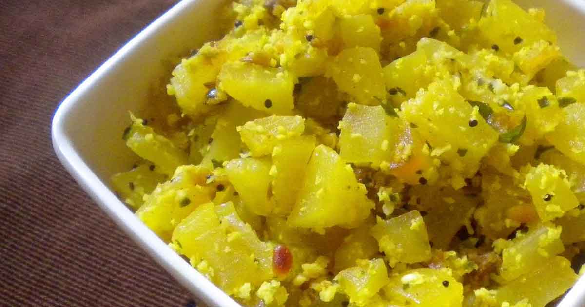 Pachha Papaya Thoran Recipe